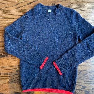 Jcrew boys specked crewneck sweater